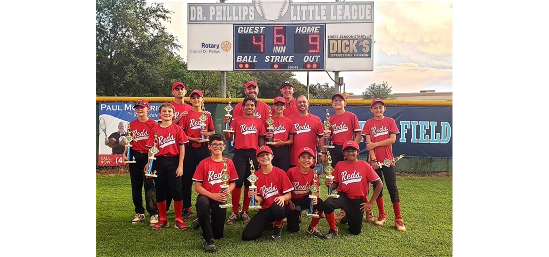Give it up for the Reds - SPRING '22 Majors CHAMPS!
