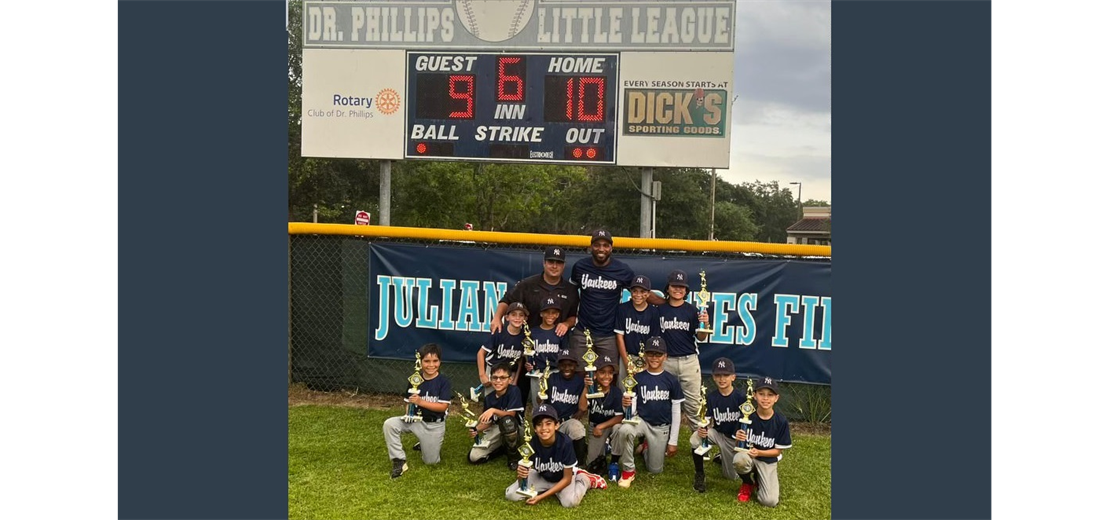 Congratulations, Yankees - our Spring 2022 AA Champions!