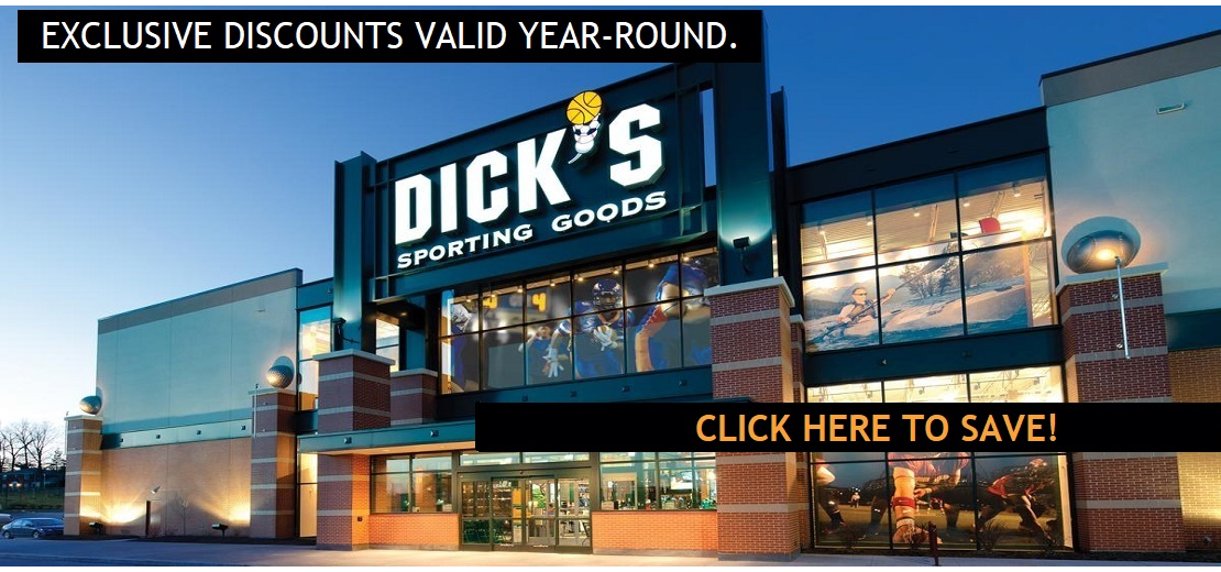 Dick's Sporting Goods Discounts for DPLL!!!
