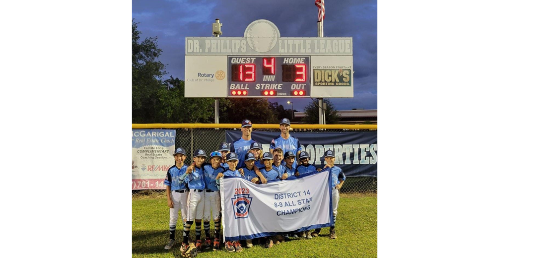 District 14 8-9 Allstar Champions!