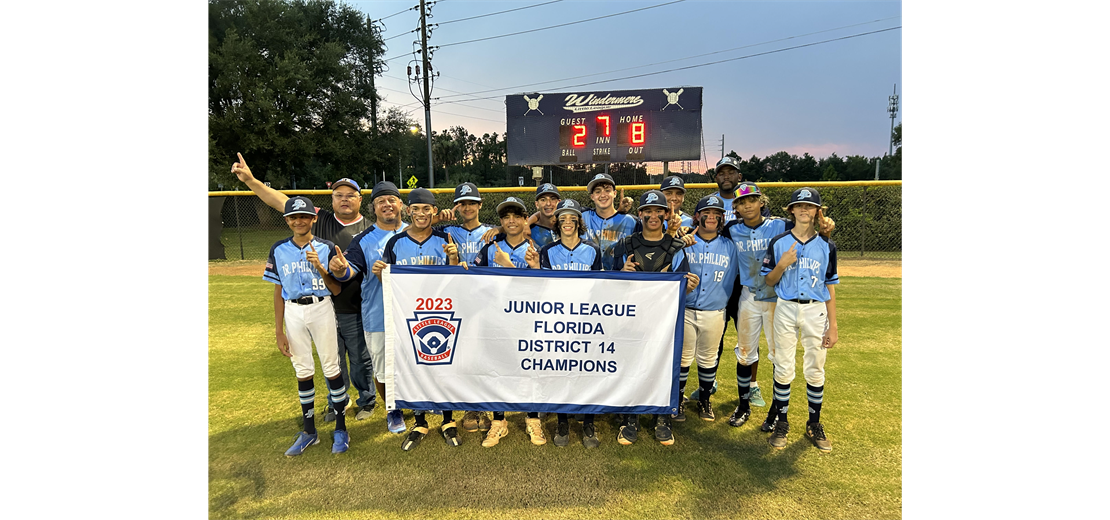 District 14 Junior Division Allstar Champions!