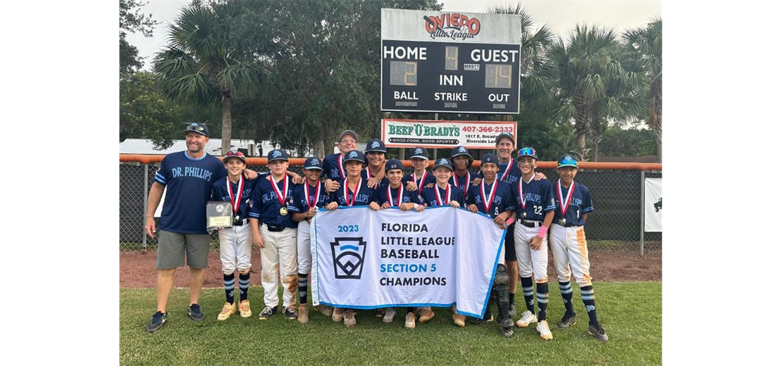 Section 5 Little League (10-12) Allstar Champions!