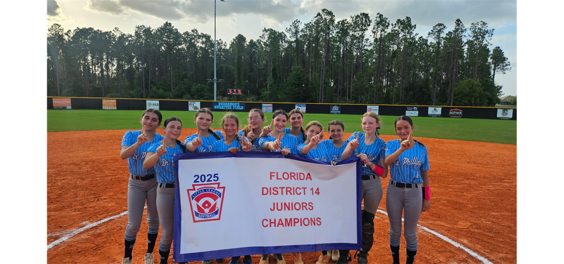 DPLL Softball Juniors District Champs