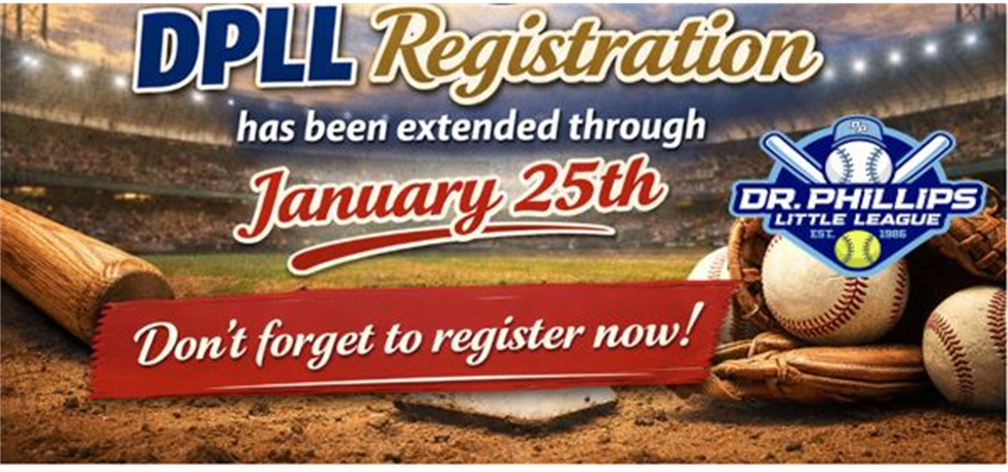 DPLL Spring 26 Registration Open Through January 25th, 2026 